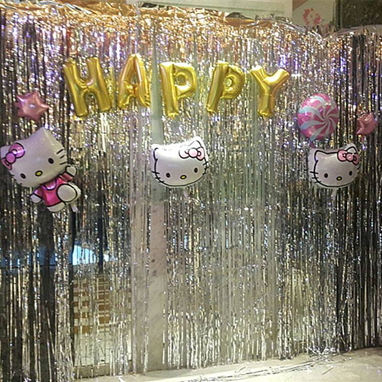 Rèm kim tuyến trang trí sinh nhật (3m) - Hazato Party