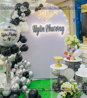 Set bong bóng trang trí sinh nhật chủ đề công chúa  Cửa hàng shop bán các  loại bong bóng trang trí Kool Style