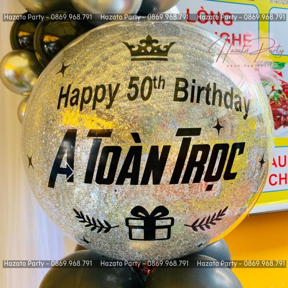 Trang Trí Sinh Nhật Trọn Gói Anh Toàn Trọc