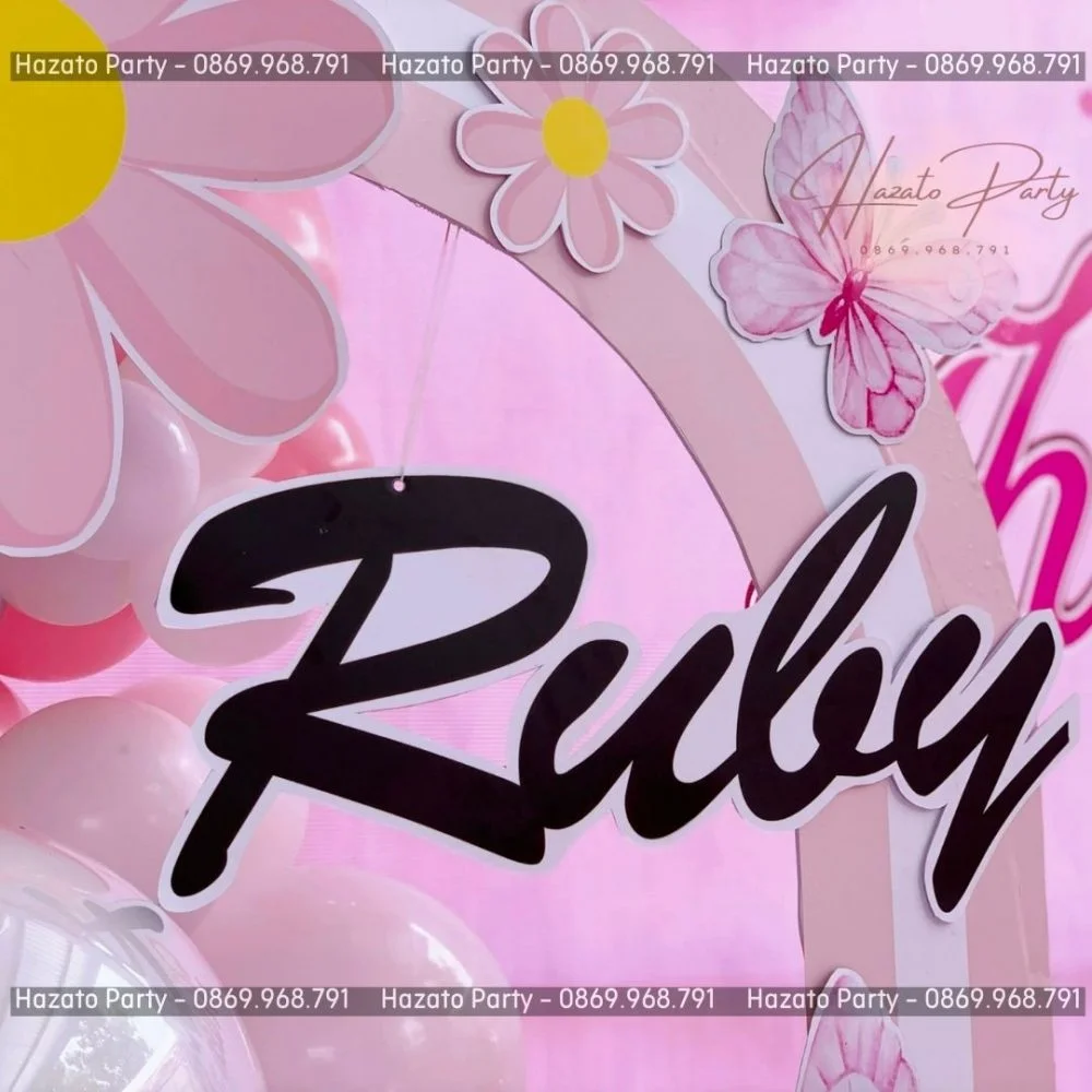 Trang Trí Sinh Nhật Trọn Gói Bé Ruby Thiên Kim - Hình ảnh 4