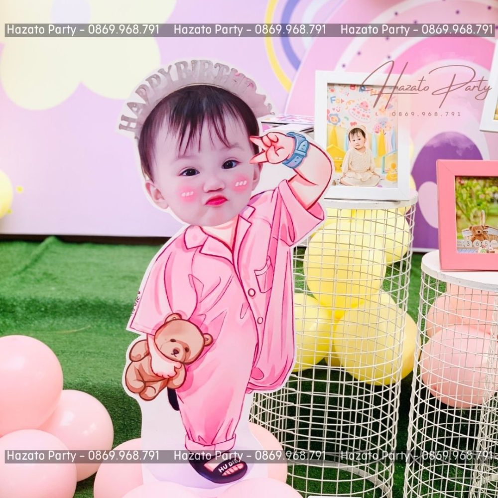 Trang Trí Trọn Gói Bóng Đủ Màu Pastel - Bé Winny Hà Anh - Hình ảnh 6