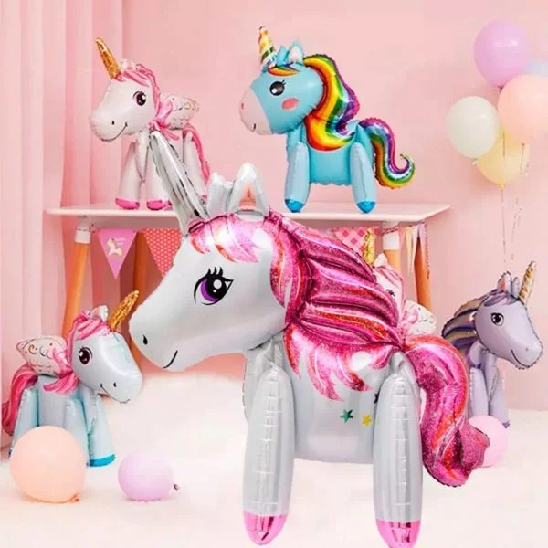 Bóng trang trí Ngựa Pony 4D