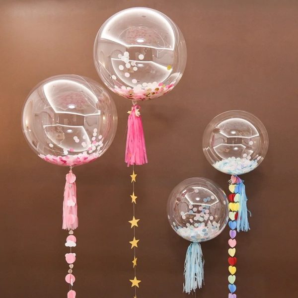Bóng Trong Suốt Nhựa PE Cao Cấp 45cm-60cm-90cm