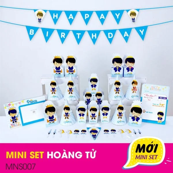 SET TRANG TRÍ MINI HOÀNG TỬ