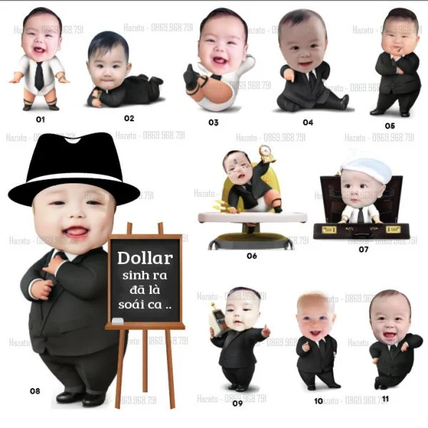 Chibi chủ đề Baby Boss