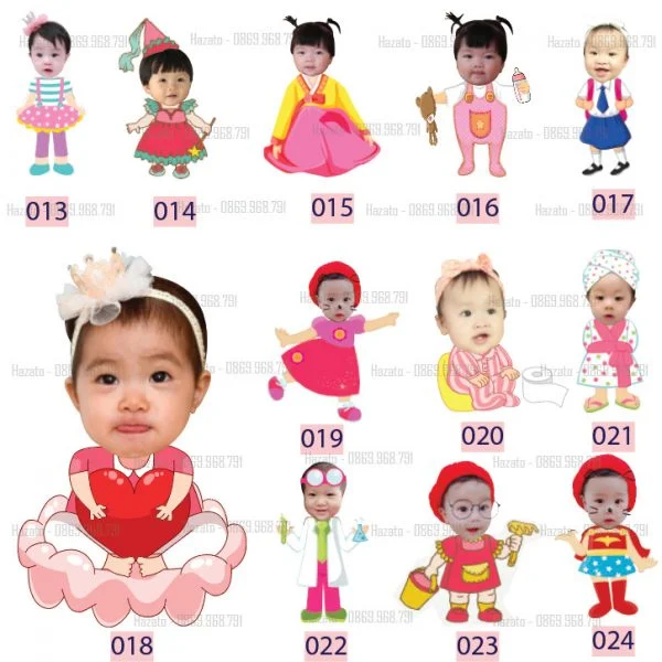 Chibi Bé Gái Dễ Thương 2