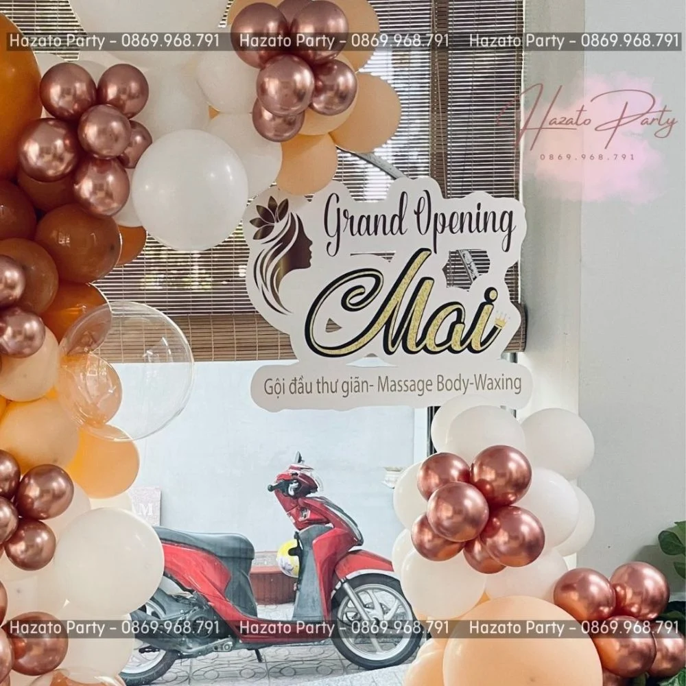 Trang Trí Tiệc Trọn Gói Khai Trương Mai - Hình ảnh 2